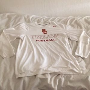 Nike USC Trojans Football DRI-FIT Long T-Shirt